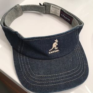 Kangol denim visor